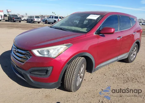 2015 Hyundai Santa Fe Sport 2.4L z USA, uszkodzony, nr VIN 5XYZTDLB0FG277236